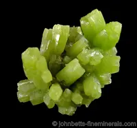 Grass Green Pyromorphite Cluster
