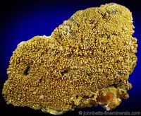 Pyromorphite on Barite