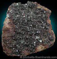 Dark Red Pyrope on Matrix