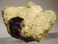 Rutile on Pyrophyllite