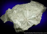 Whtie Radiating Pyrophyllite