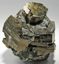Complex Pyrrhotite Crystal Cluster