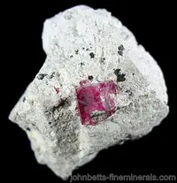Small Red Beryl Crystal