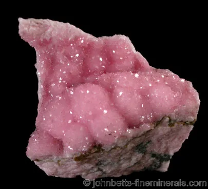 Rounded Pink Rhodochrosite Aggregate