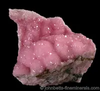Rounded Pink Rhodochrosite Aggregate