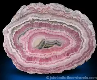 Sliced Rhodochrosite Slab