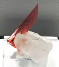 Rhodonite Gem Crystal on Matrix