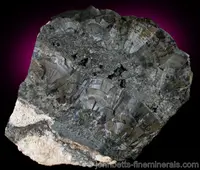 Layered Black Romanechite
