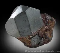 Lustrous Stubby Rutile Crystal