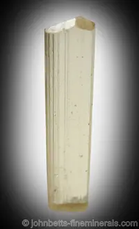 Light Yellow Prismatic Scapolite