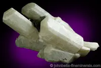 White Scapolite Crystal Grouping