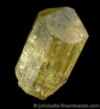 Transparent Yellow Scapolite