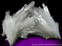 Intersecting Scolecite Sprays