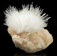 Scolecite Spray on Stilbite