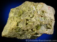 Serpentine pseudomorph after Chondrodite