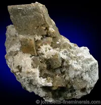 Siderite Rhomb with Pectolite