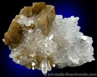 Classic Siderite Rhombs in Quartz