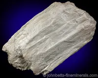 White Sillimanite Fibrous Mass