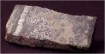 Embedded Silver vein in Matrix