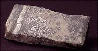 Embedded Silver vein in Matrix