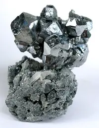 Splendent, Silver-Colored Skutterudite