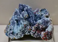 Blue Smithsonite Pseudomorph