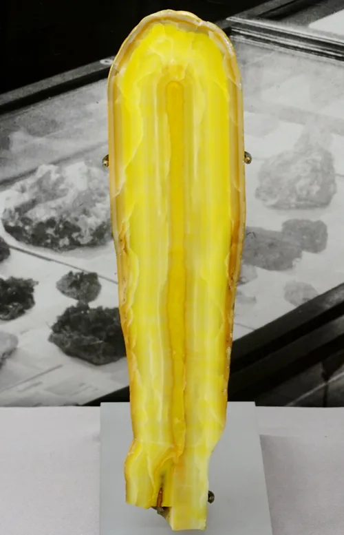 Yellow Smithsonite Stalactite