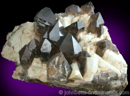 Smoky Quartz with Microcline