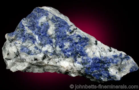 Sodalite Vein in Matrix