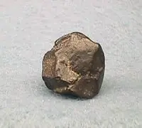 Distorted Sphalerite crystal
