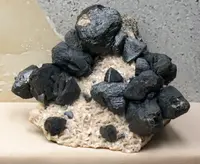Large Sphalerite Crystals with Dolomite