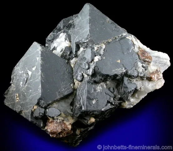 Black Spinel Octahedrons