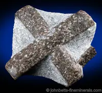 Staurolite Cross in Matrix