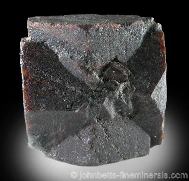 Intersecting Twinned Staurolite Crystals