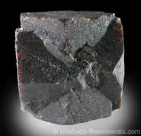 Intersecting Twinned Staurolite Crystals