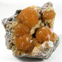 Orange Stellerite Clusters