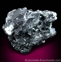 Intersecting Stephanite Crystals