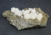 Cluster of White Stellerite Balls