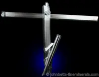 Intersecting Stibnite Cross Formation