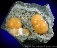 Golden-Yellow Stilbite Balls