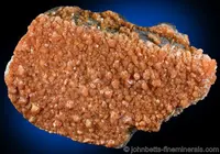 Bright Orange Stilbite Plate