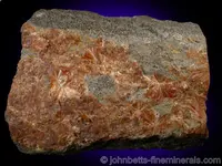 Radiating Red-Orange Stilbite Sprays