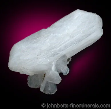 White Stilbite Crystal