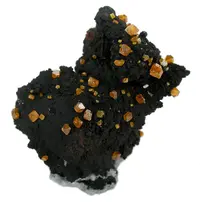 Orange Stolzite on Matrix