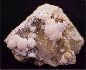 Spiky Radiating Strontianite