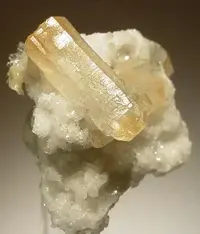 Hexagonal Strontianite Crystals
