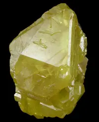 Pyramidal Sulfur Crystal