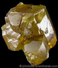 Yellow-orange Sulfur from Russia