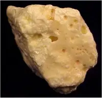 Bubbly opaque Sulfur
