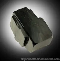 Black Rectangular Tantalite Crystal